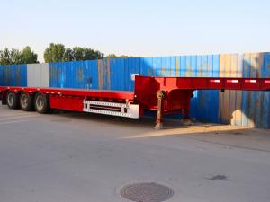 集装箱平板半挂车