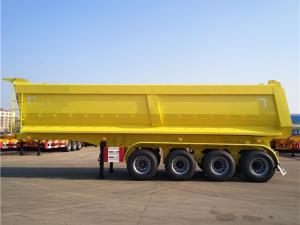 后翻自卸半挂车