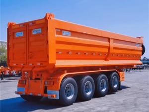 后翻自卸半挂车